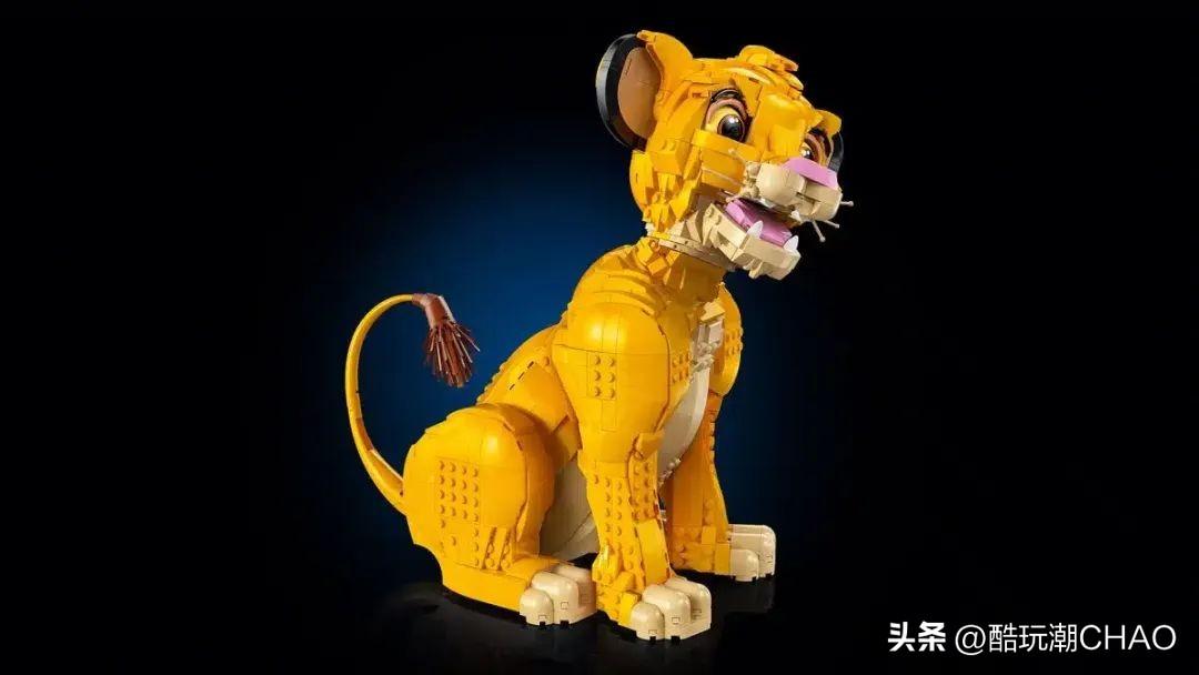 1445颗粒1199元！乐高迪士尼43247狮子王辛巴正式公布