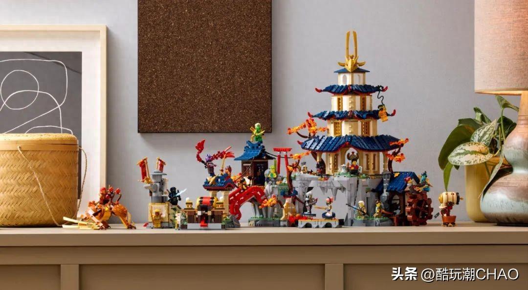 第三大幻影忍者系列套装~乐高71814擂台赛神庙城开箱评测
