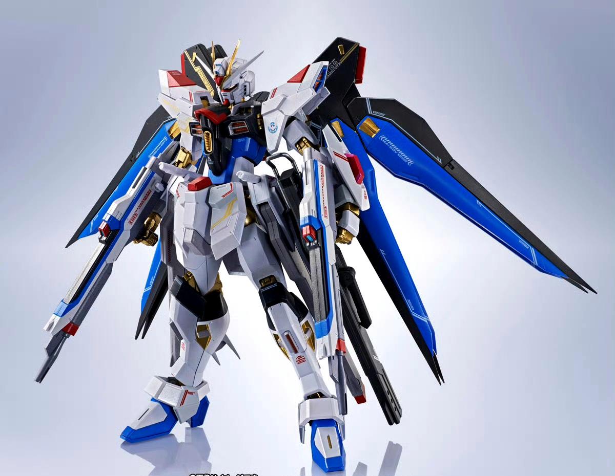 模型欣赏：Metal Robot魂 强袭自由高达二式和无限正义高达二式