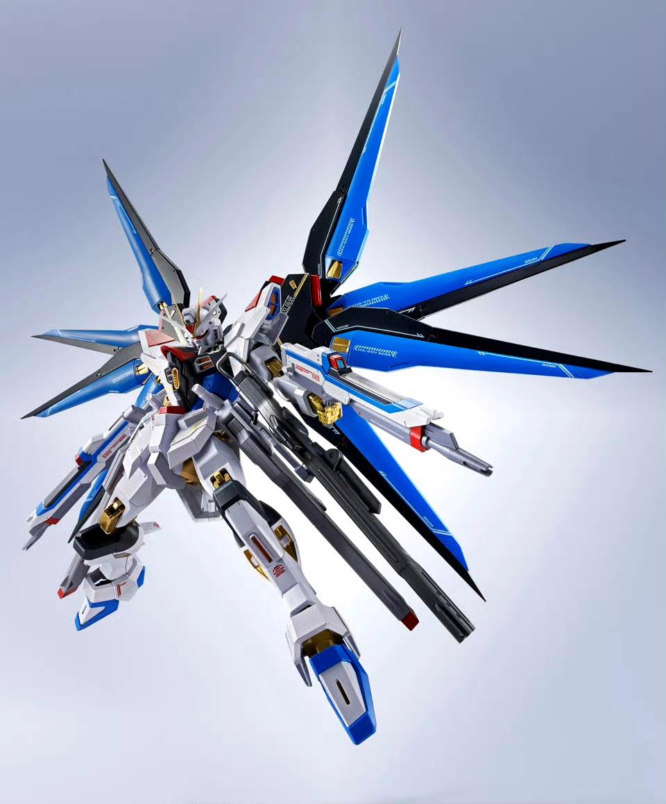 模型欣赏：Metal Robot魂 强袭自由高达二式和无限正义高达二式