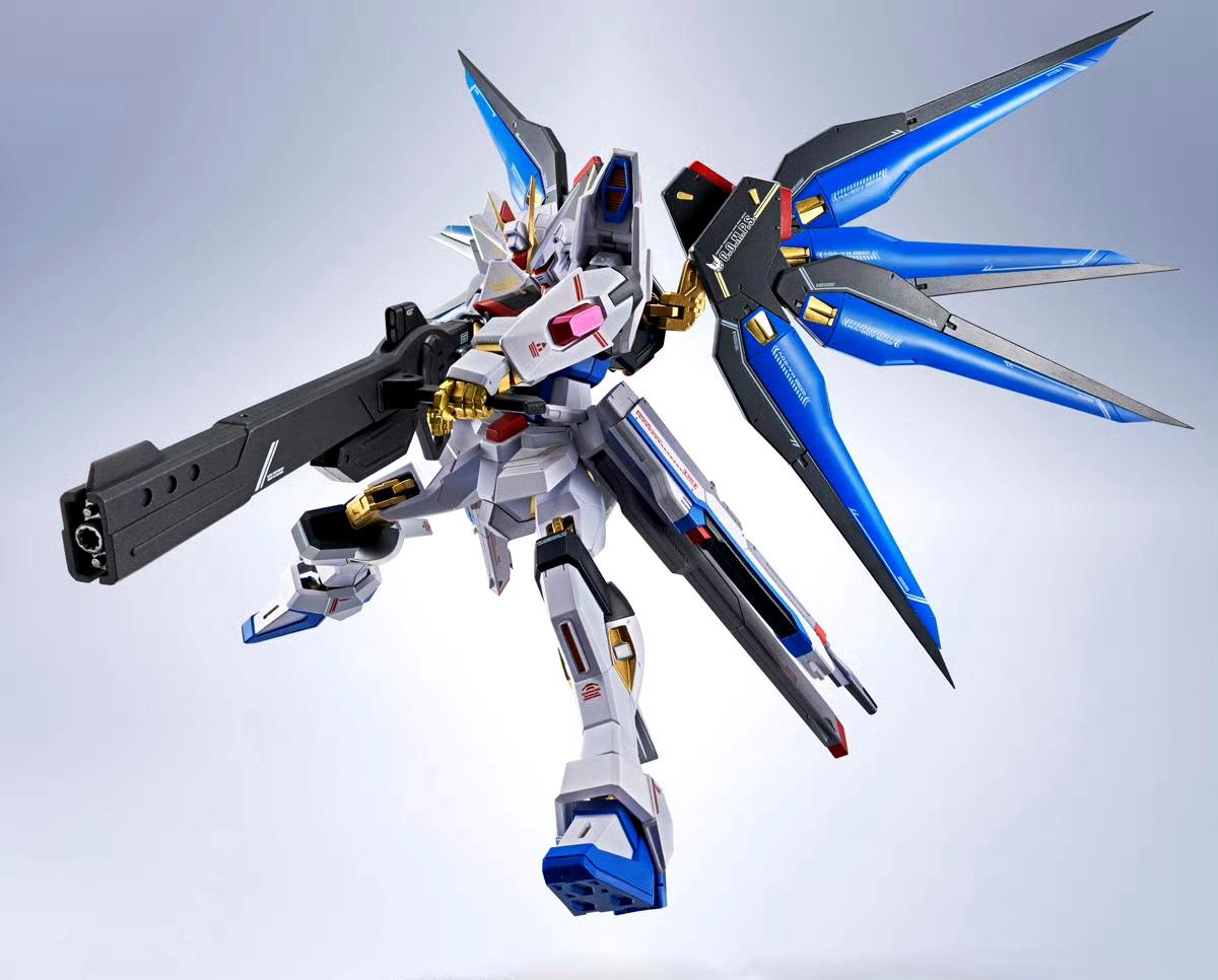 模型欣赏：Metal Robot魂 强袭自由高达二式和无限正义高达二式