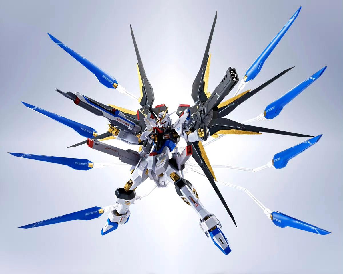 模型欣赏：Metal Robot魂 强袭自由高达二式和无限正义高达二式