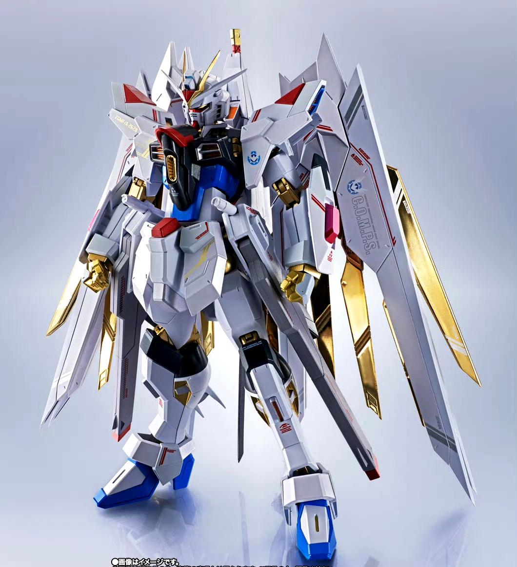 模型欣赏：Metal Robot魂 强袭自由高达二式和无限正义高达二式