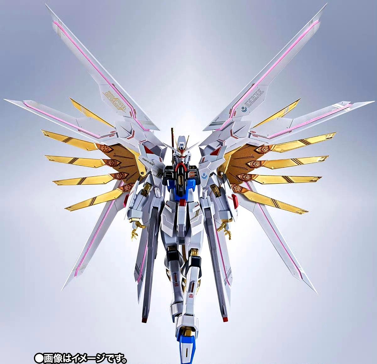 模型欣赏：Metal Robot魂 强袭自由高达二式和无限正义高达二式