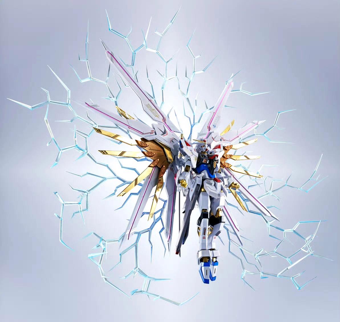 模型欣赏：Metal Robot魂 强袭自由高达二式和无限正义高达二式