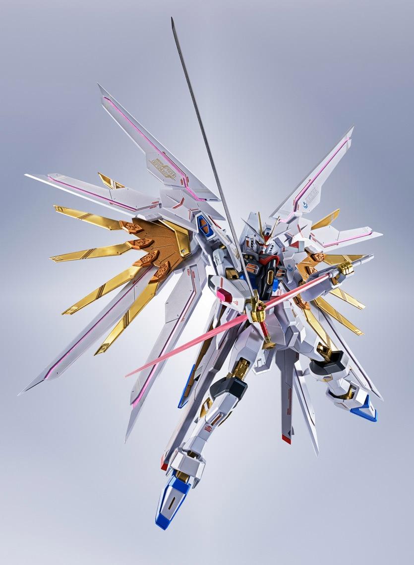 模型欣赏：Metal Robot魂 强袭自由高达二式和无限正义高达二式
