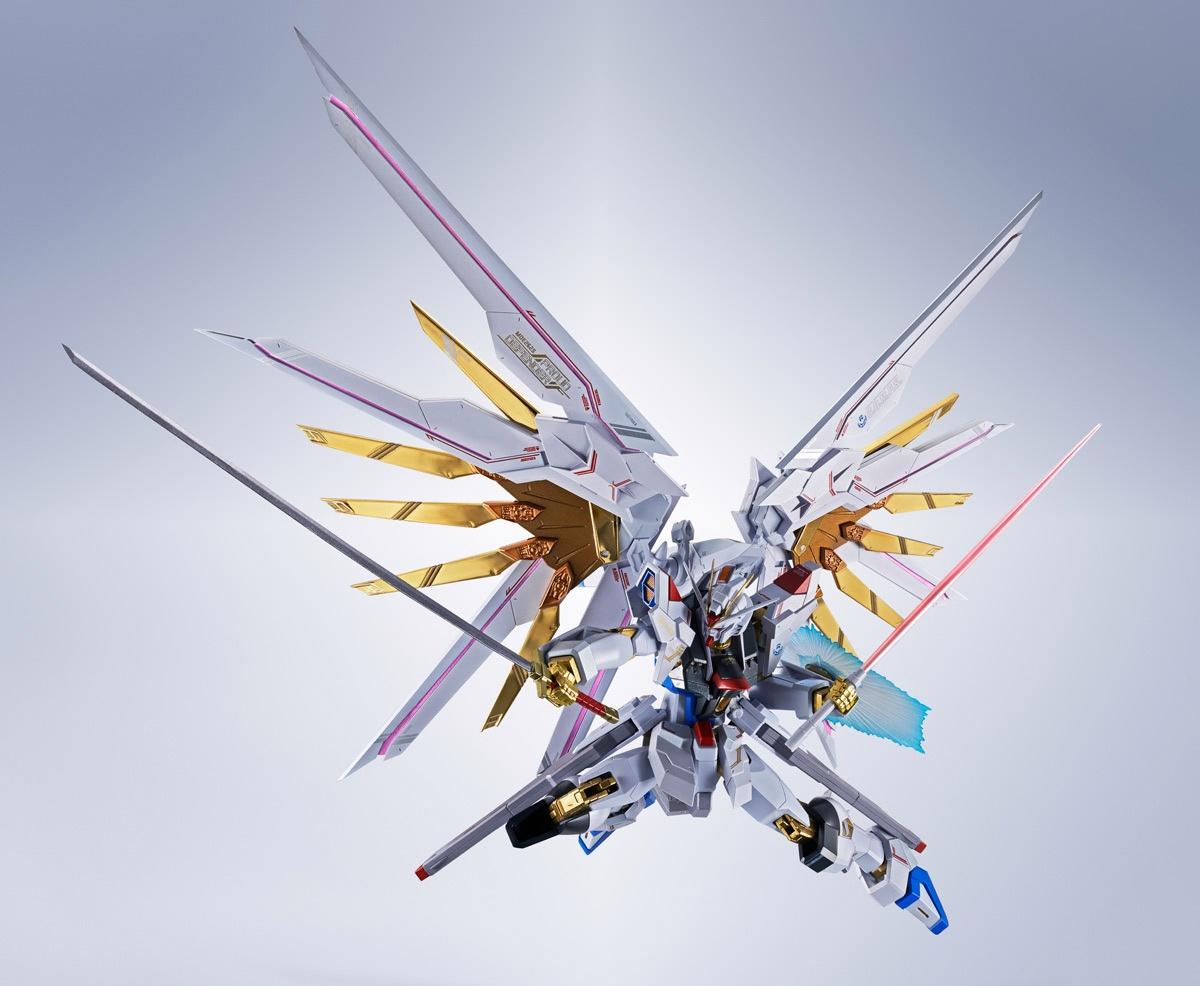 模型欣赏：Metal Robot魂 强袭自由高达二式和无限正义高达二式