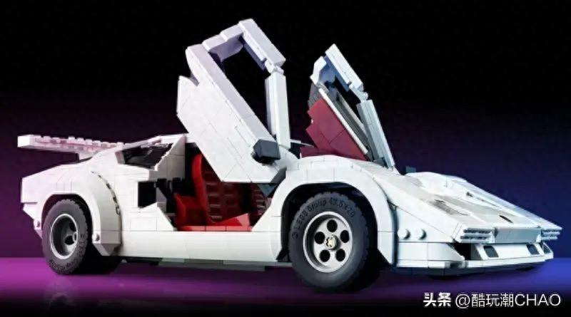 乐高10337兰博基尼Countach曾考虑过其他颜色？