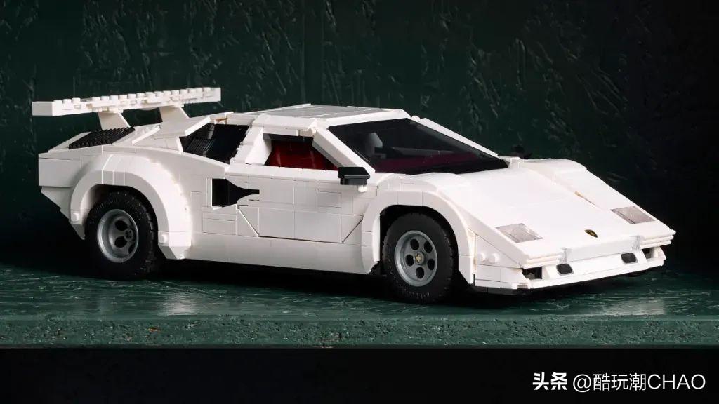 乐高10337兰博基尼Countach曾考虑过其他颜色？