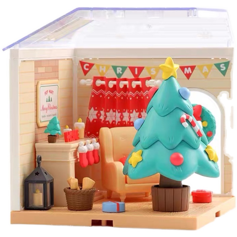 泡泡玛特 拼搭小屋