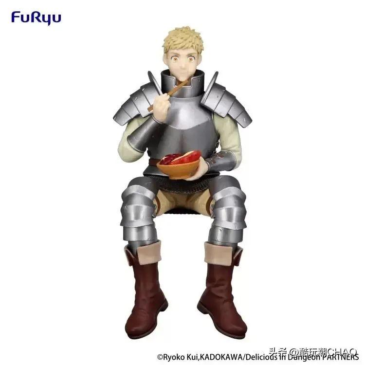 FuRyu景品『《迷宫饭》莱欧斯／玛露西尔泡面盖模型』