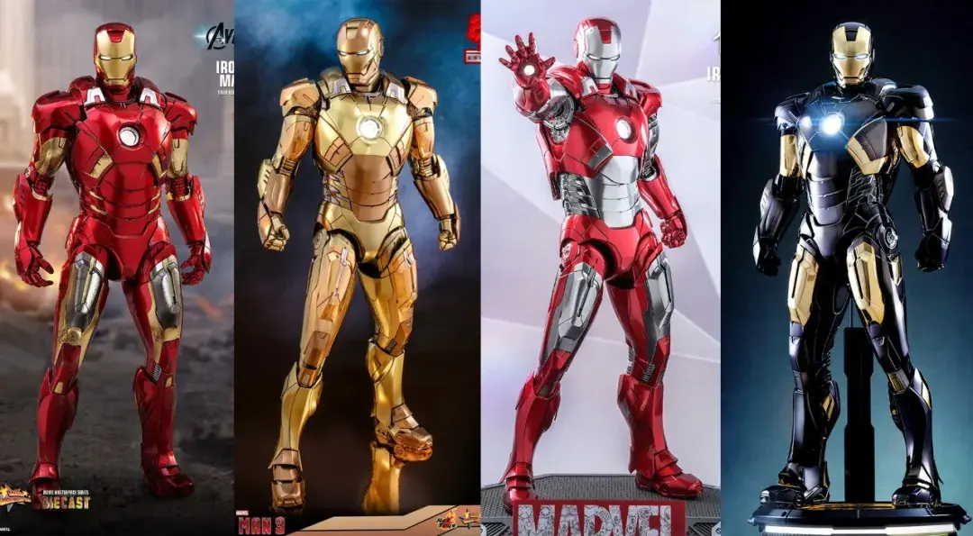 Hot Toys黑金版钢铁侠