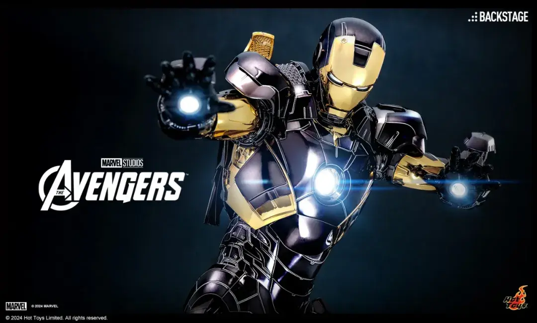 Hot Toys黑金版钢铁侠