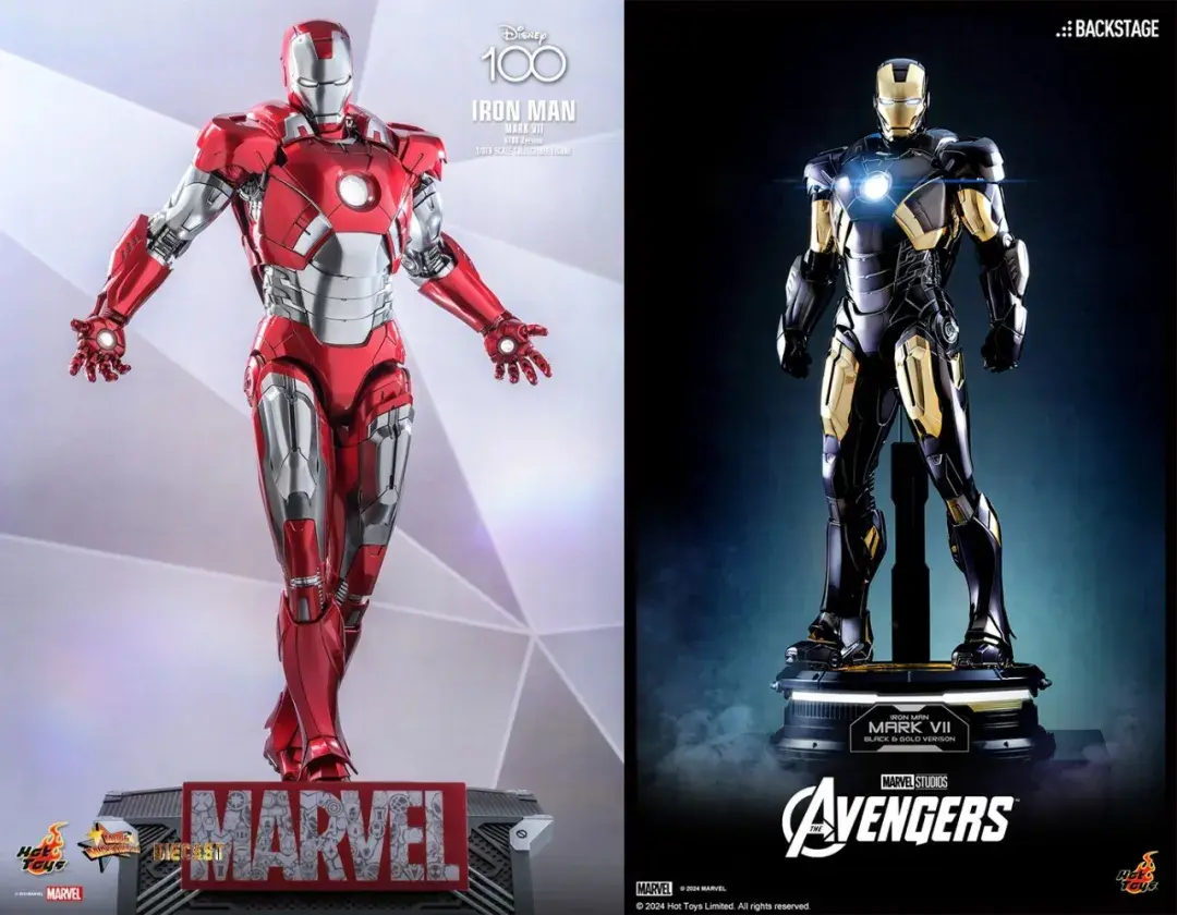 Hot Toys黑金版钢铁侠