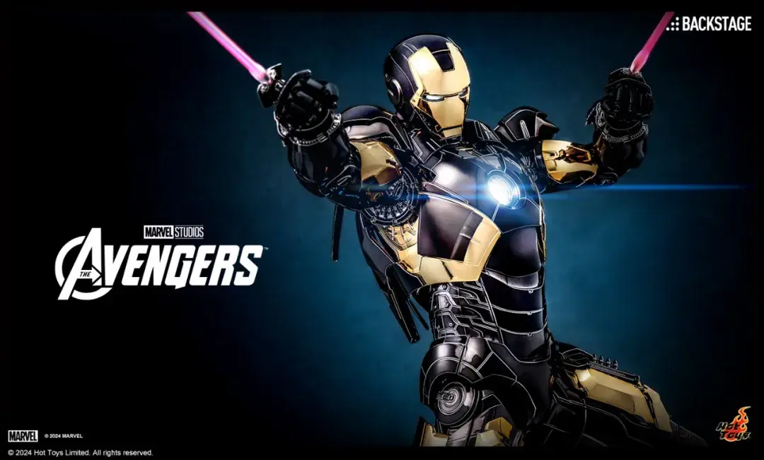 Hot Toys黑金版钢铁侠