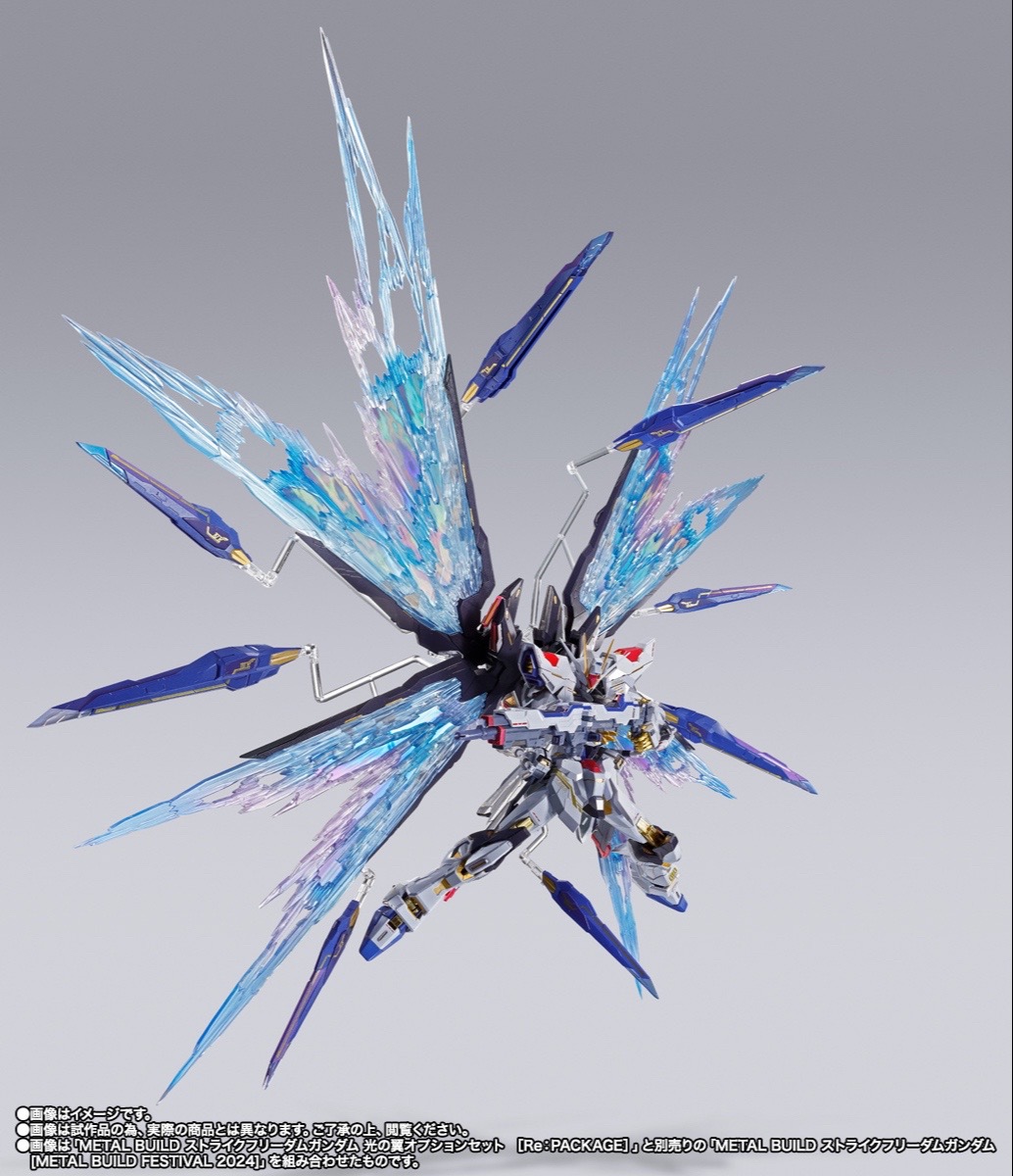 METAL BUILD 强袭自由高达 光之翼配件套装