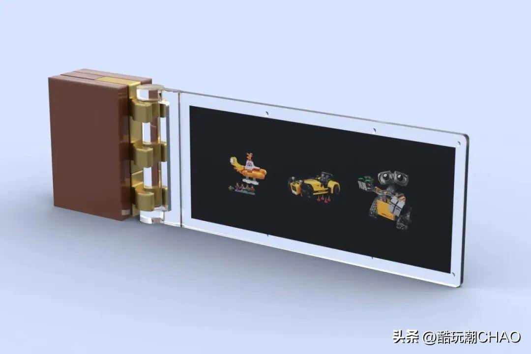 真的能放画面！乐高IDEAS作品《魔术灯投影仪》获得万票支持