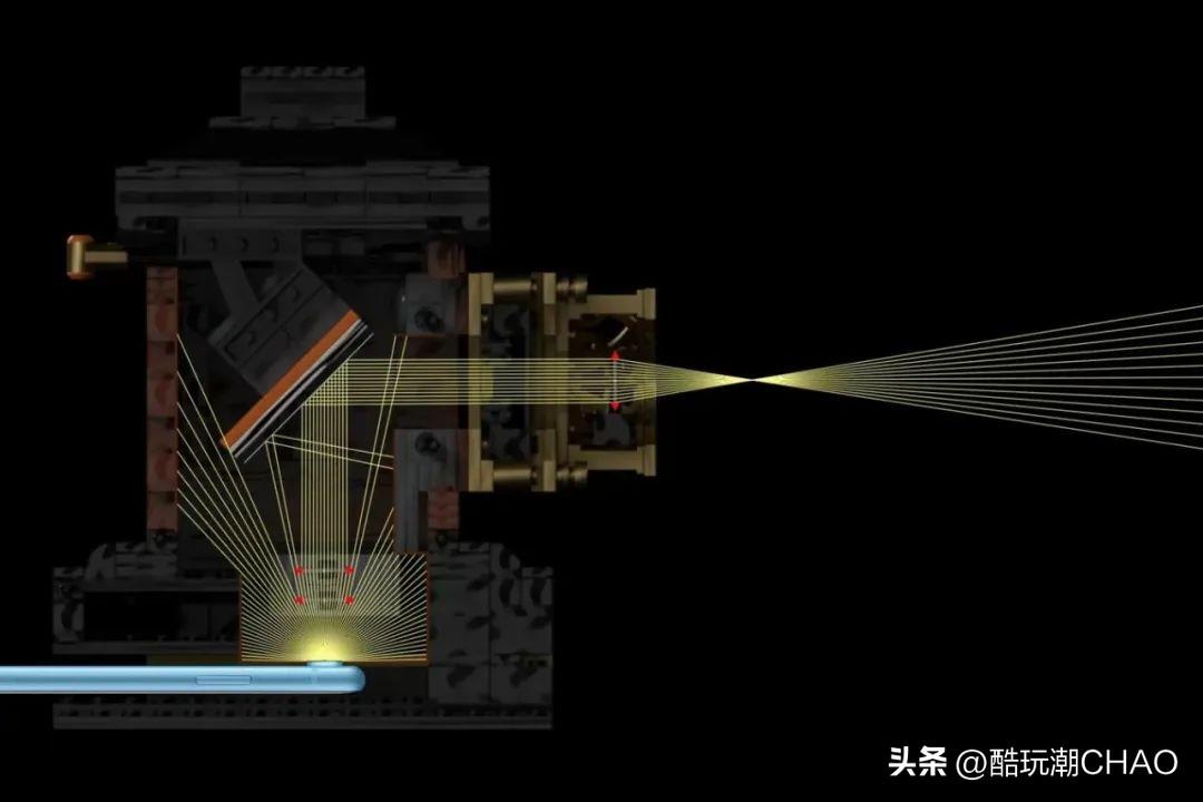 真的能放画面！乐高IDEAS作品《魔术灯投影仪》获得万票支持