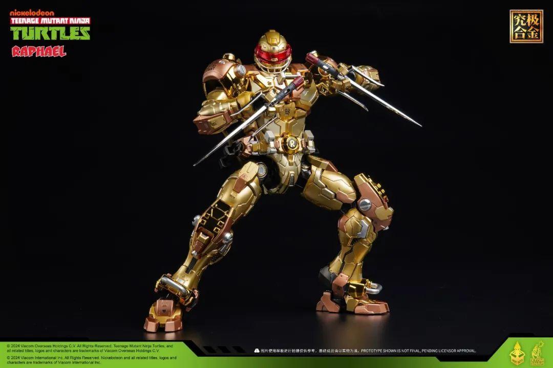 彩透版&金耀版？这两款机甲忍者龟拉斐尔有点意思！