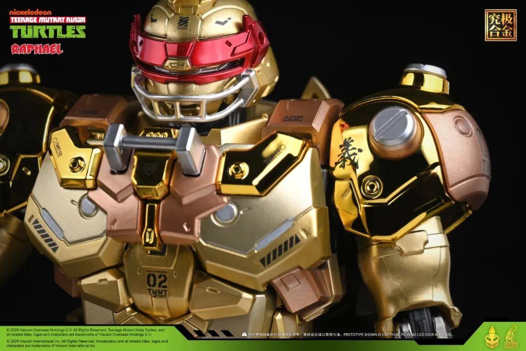 彩透版&金耀版？这两款机甲忍者龟拉斐尔有点意思！