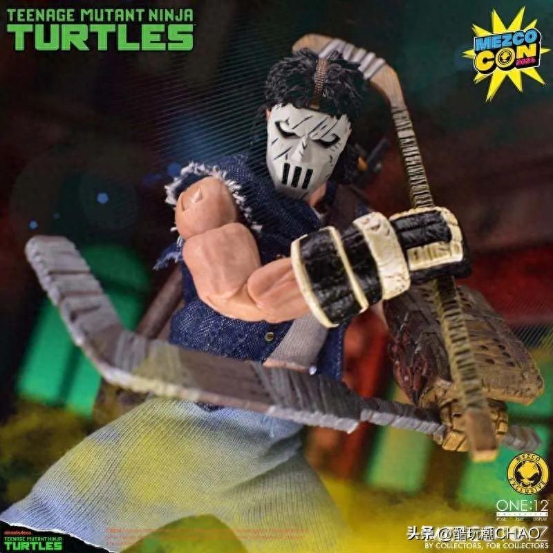 MEZCO TOYZ 『《忍者神龟》凯西·琼斯』1/12比例可动人偶