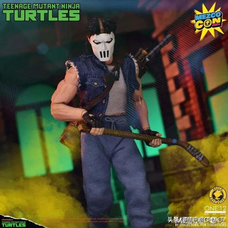 MEZCO TOYZ 『《忍者神龟》凯西·琼斯』1/12比例可动人偶