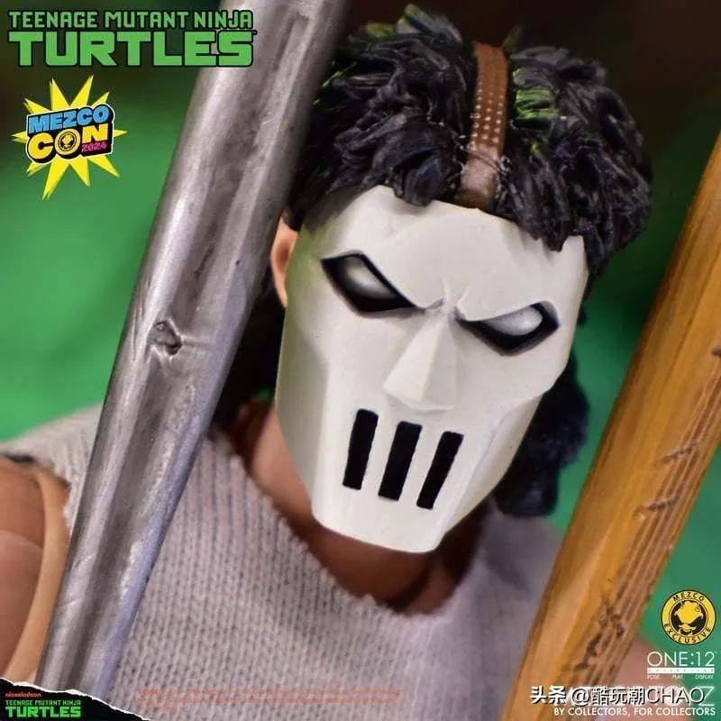 MEZCO TOYZ 『《忍者神龟》凯西·琼斯』1/12比例可动人偶