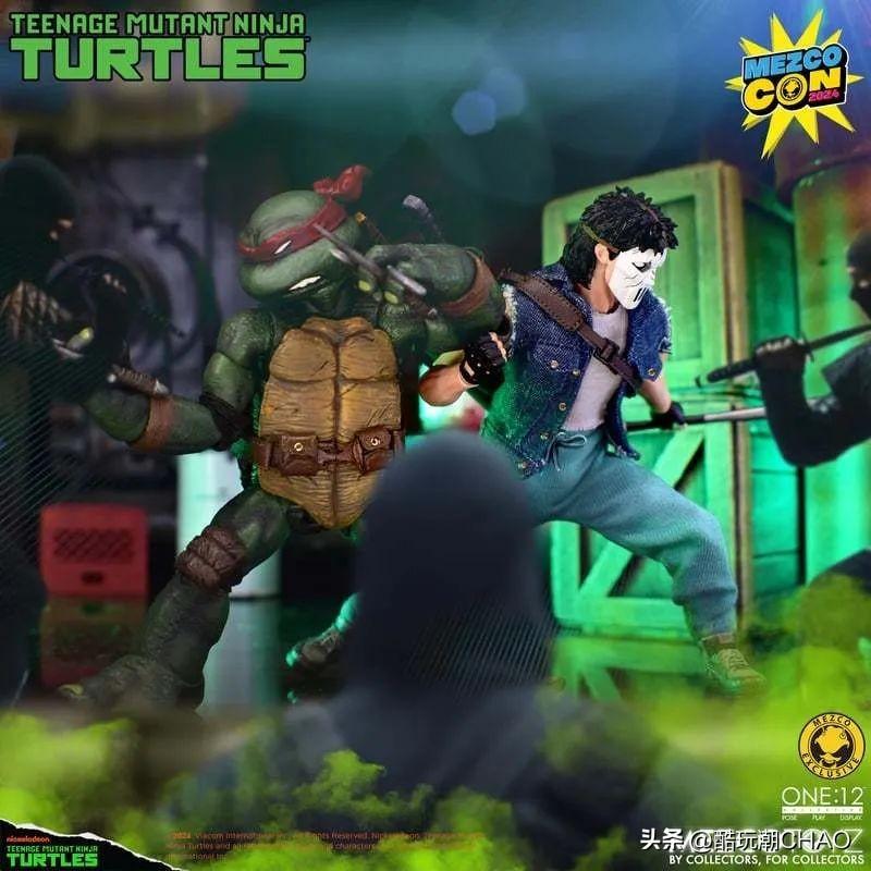 MEZCO TOYZ 『《忍者神龟》凯西·琼斯』1/12比例可动人偶