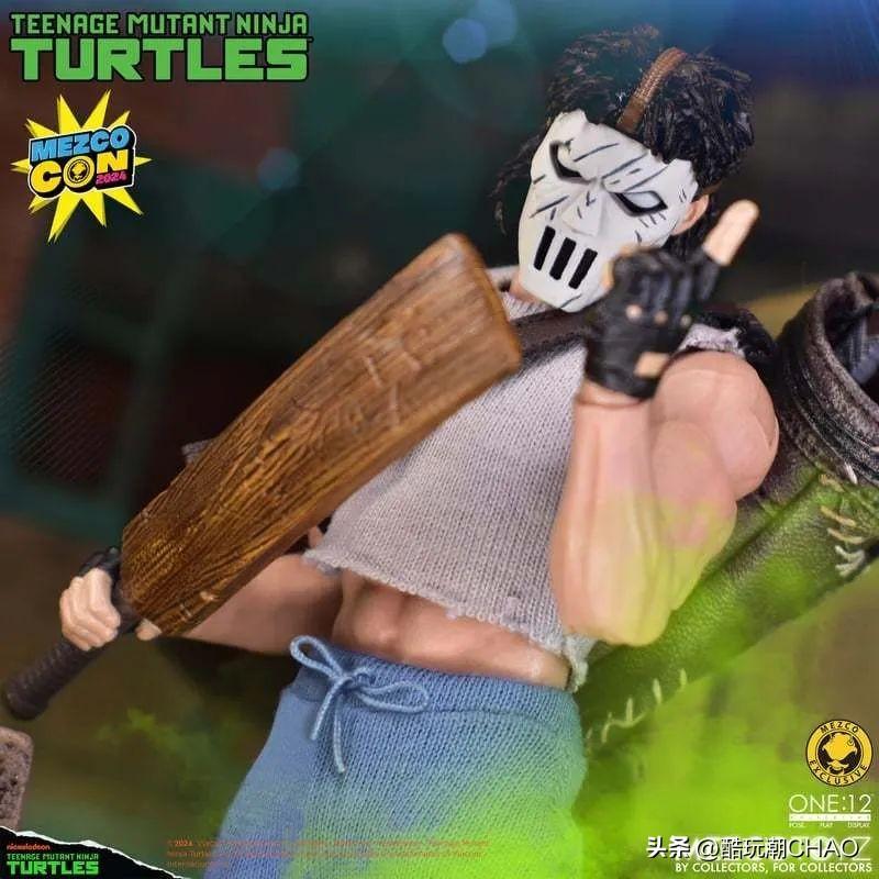 MEZCO TOYZ 『《忍者神龟》凯西·琼斯』1/12比例可动人偶