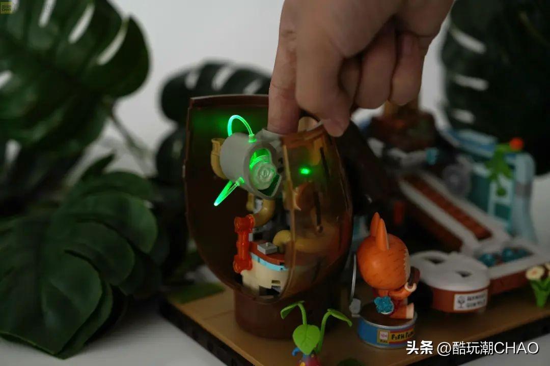 表现如何？开箱泡泡玛特首款积木『森林秘密基地系列』！