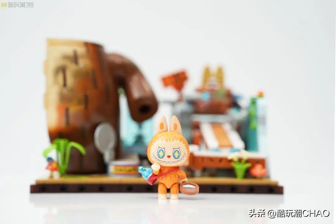 表现如何？开箱泡泡玛特首款积木『森林秘密基地系列』！