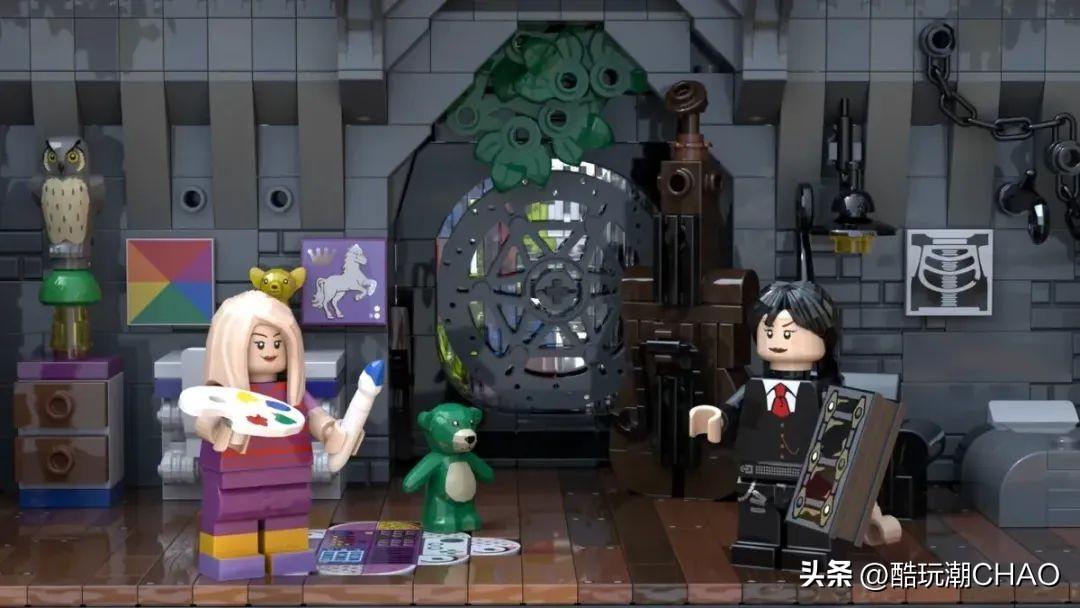 禁欲系少萝，乐高IDEAS作品《星期三：房间和阳台》成功入审！