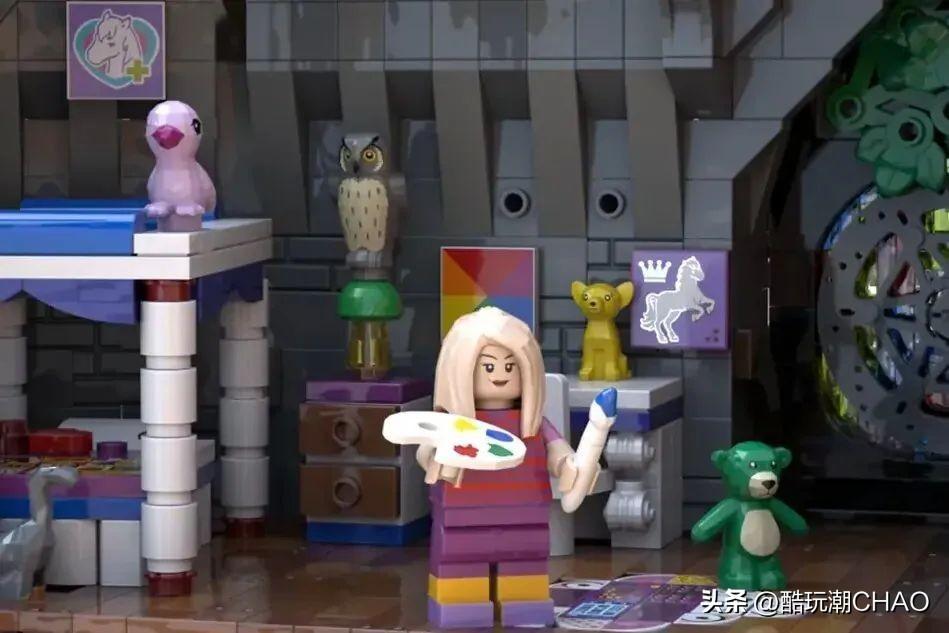 禁欲系少萝，乐高IDEAS作品《星期三：房间和阳台》成功入审！
