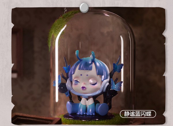泡泡玛特 SKULLPANDA食梦动物系列盲盒玩具潮流礼物