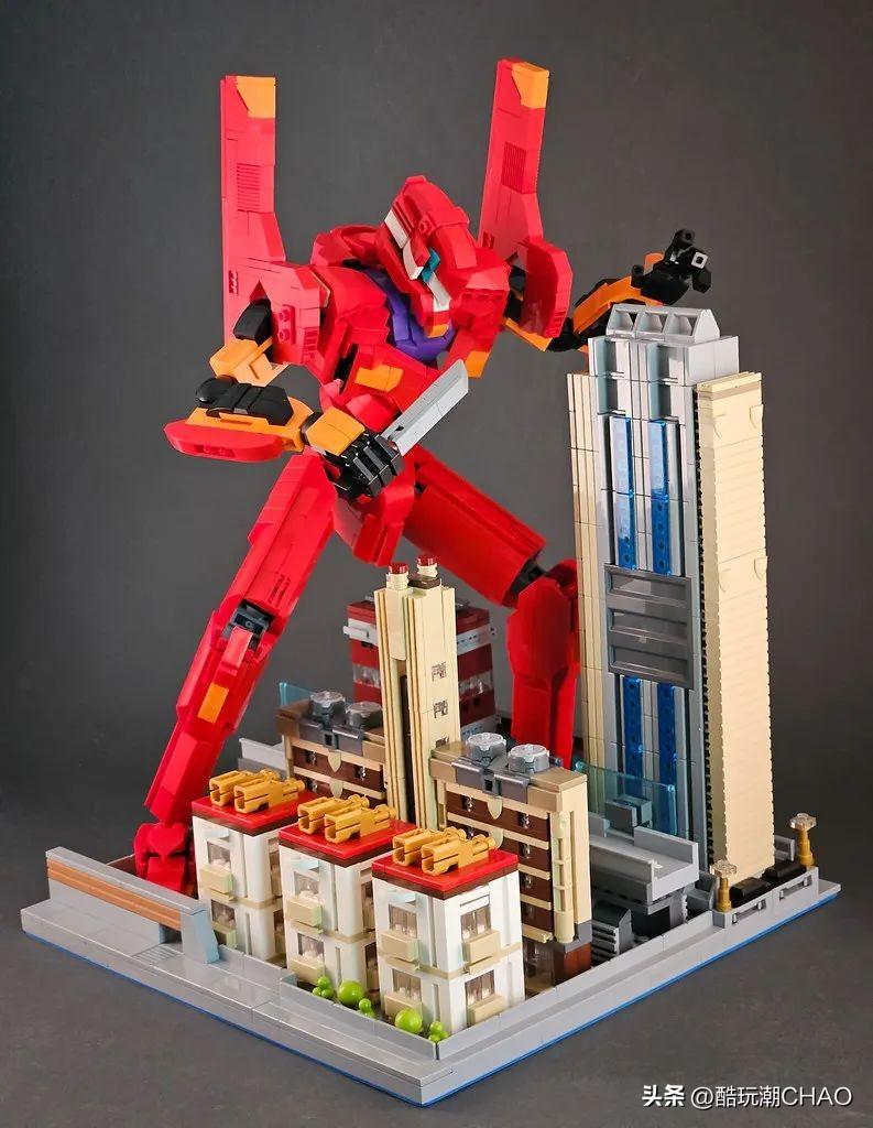 初号机EVA大战高达？legotruman告诉你高达RX-78-2有多帅！