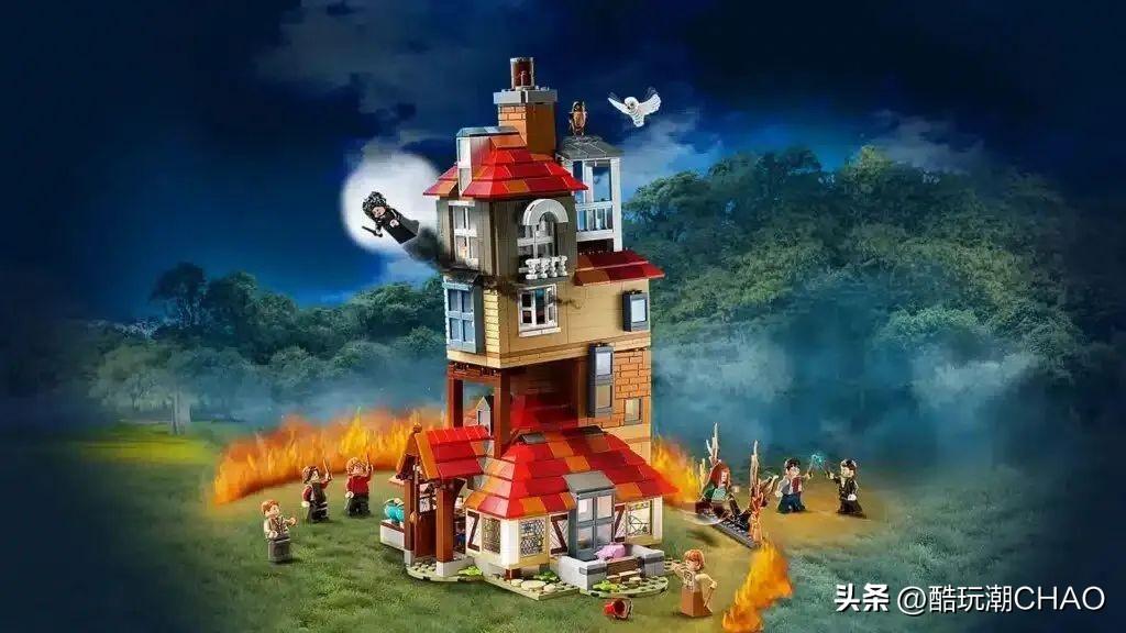 查理和比尔来了，乐高76437哈利波特陋居曝光，果然包括10人仔！