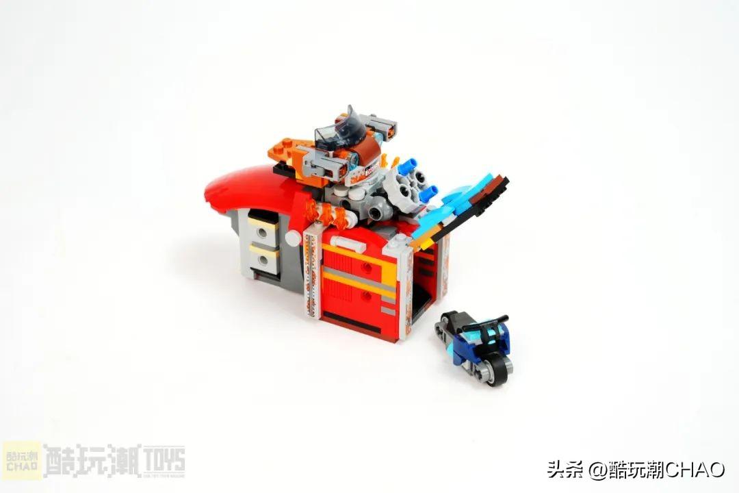 乐高梦境城猎人71484库珀的霸王龙变身机甲开箱评测