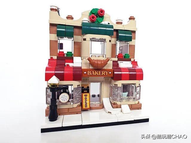 乐高满赠套装40696温馨面包店开箱速览
