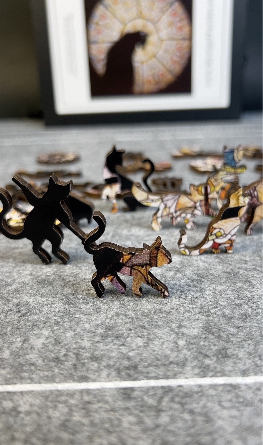 教堂猫拼图