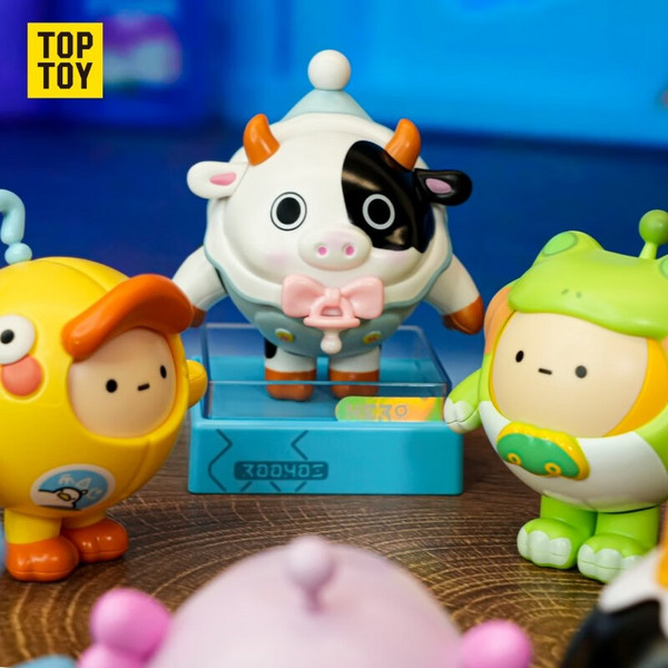 TOPTOY TOP TOY 蛋仔派对积木换装盲盒手办