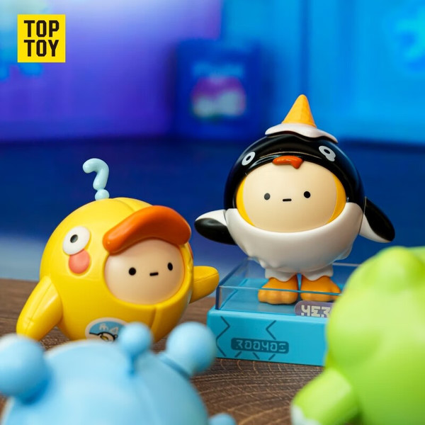 TOPTOY TOP TOY 蛋仔派对积木换装盲盒手办