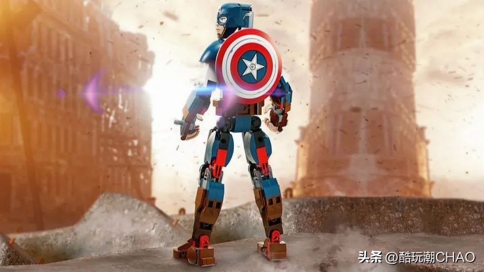 打破传统：乐高漫威76296第二任美国队长模型将于2024 年12月推出