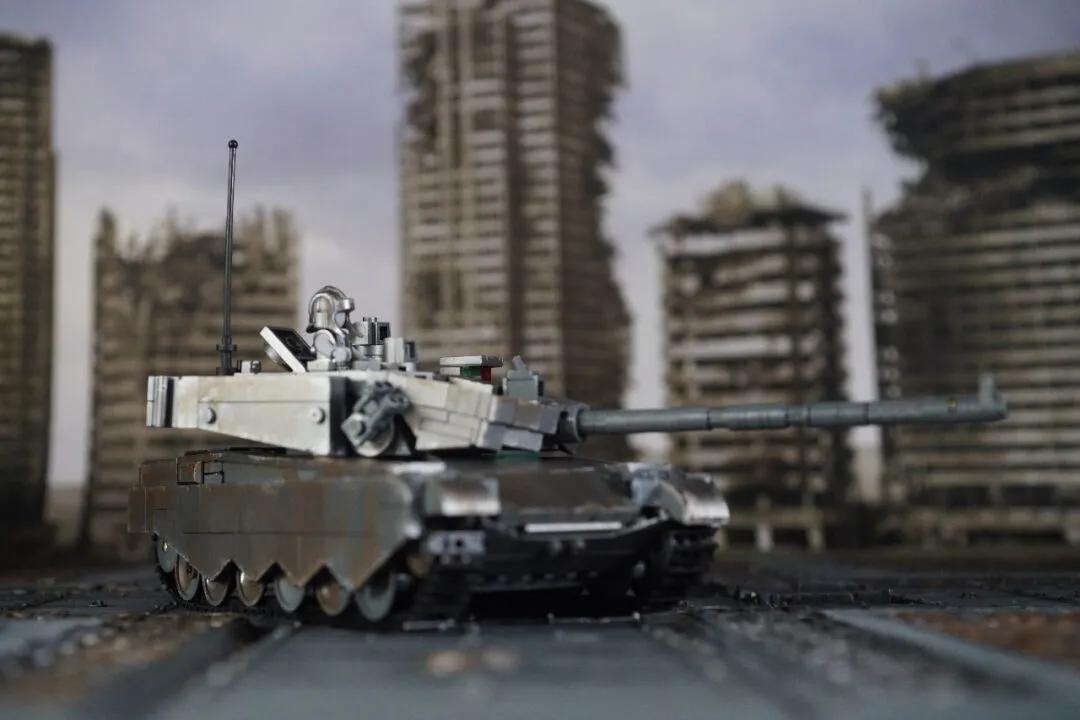 小鲁班 1/35 99A主战坦克（金属漆版）开箱