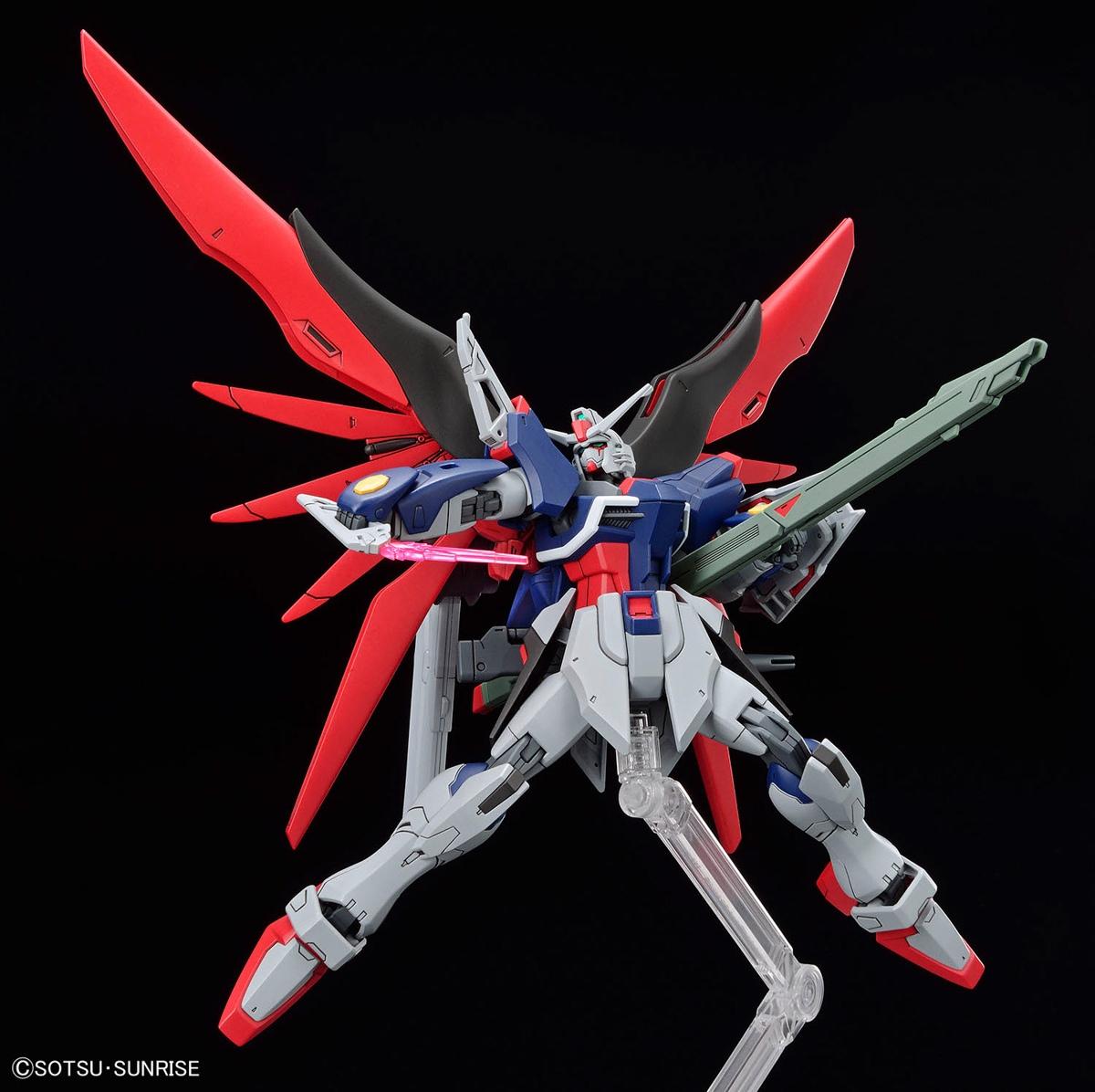 模型欣赏：HGCE 1/144 命运高达SPEC II和宙斯魅影