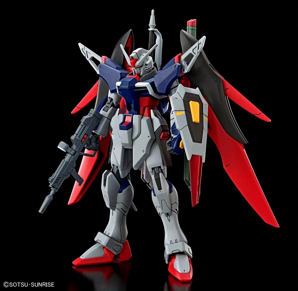 模型欣赏：HGCE 1/144 命运高达SPEC II和宙斯魅影