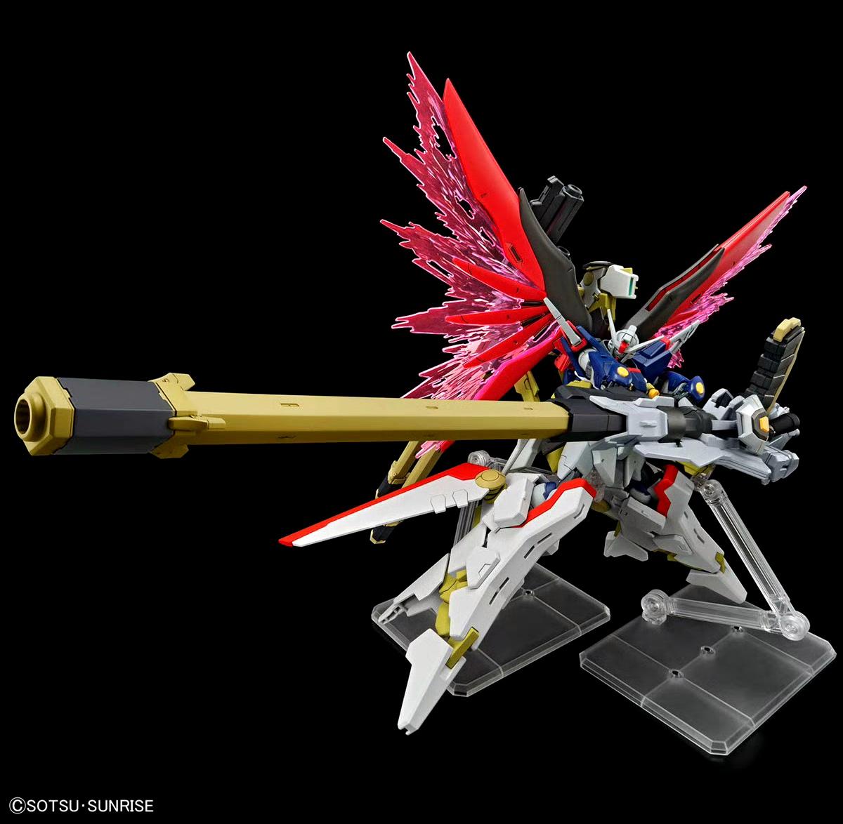 模型欣赏：HGCE 1/144 命运高达SPEC II和宙斯魅影