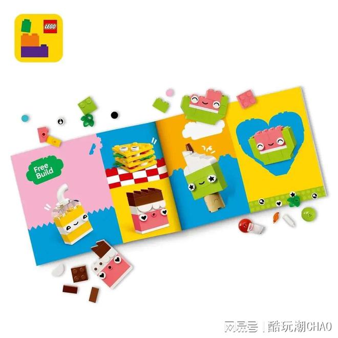 2025乐高Classic系列新品抢先看，创意萌趣食物、创意恐龙！