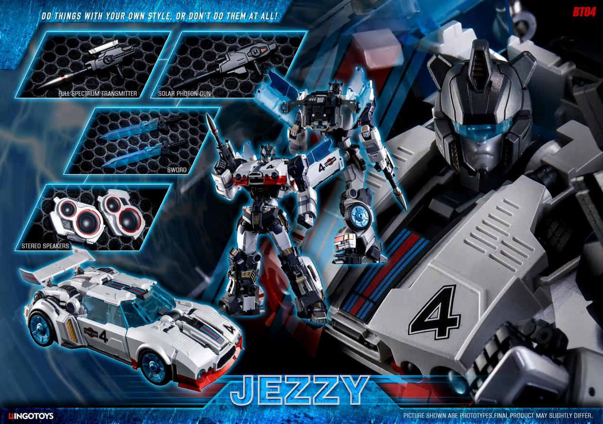 Bingo Toys BT-07 变形金刚 G1动画爵士