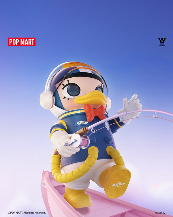 POP MART 泡泡玛特 MEGA SPACE MOLLY 400% 唐老鸭与黛丝