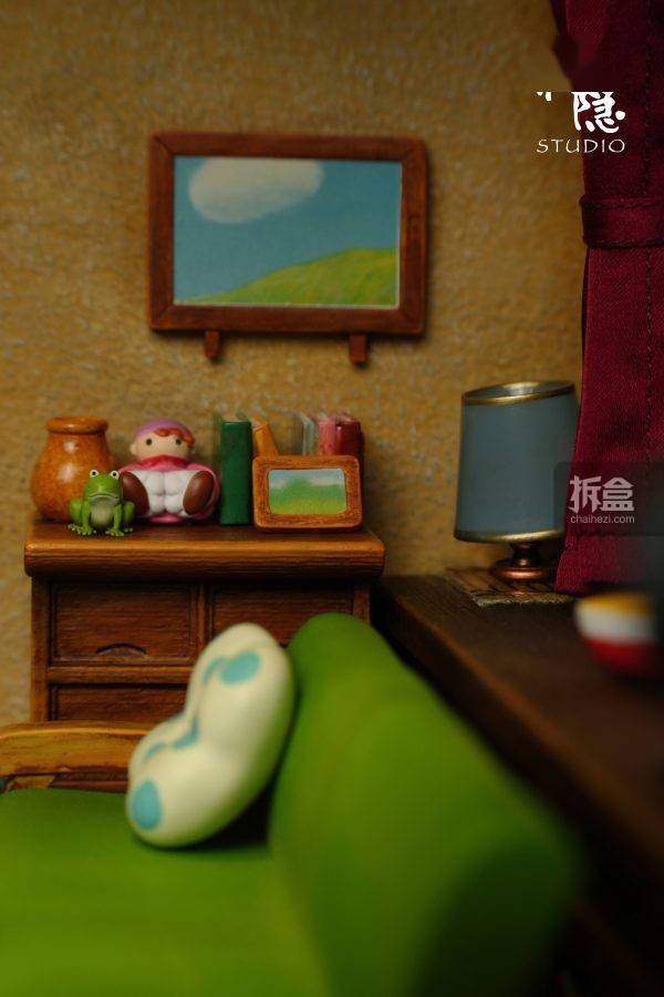 神隐工作室 美食系列 三分钟的幸福 美味波妞悬崖上的金鱼姬雕像